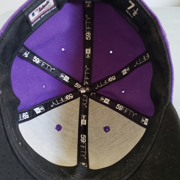 7 1/8 Rockies Baseball Hat - Picture 5 of 5